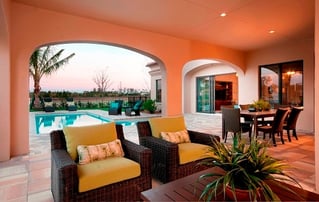 The Giulia Outdoor area