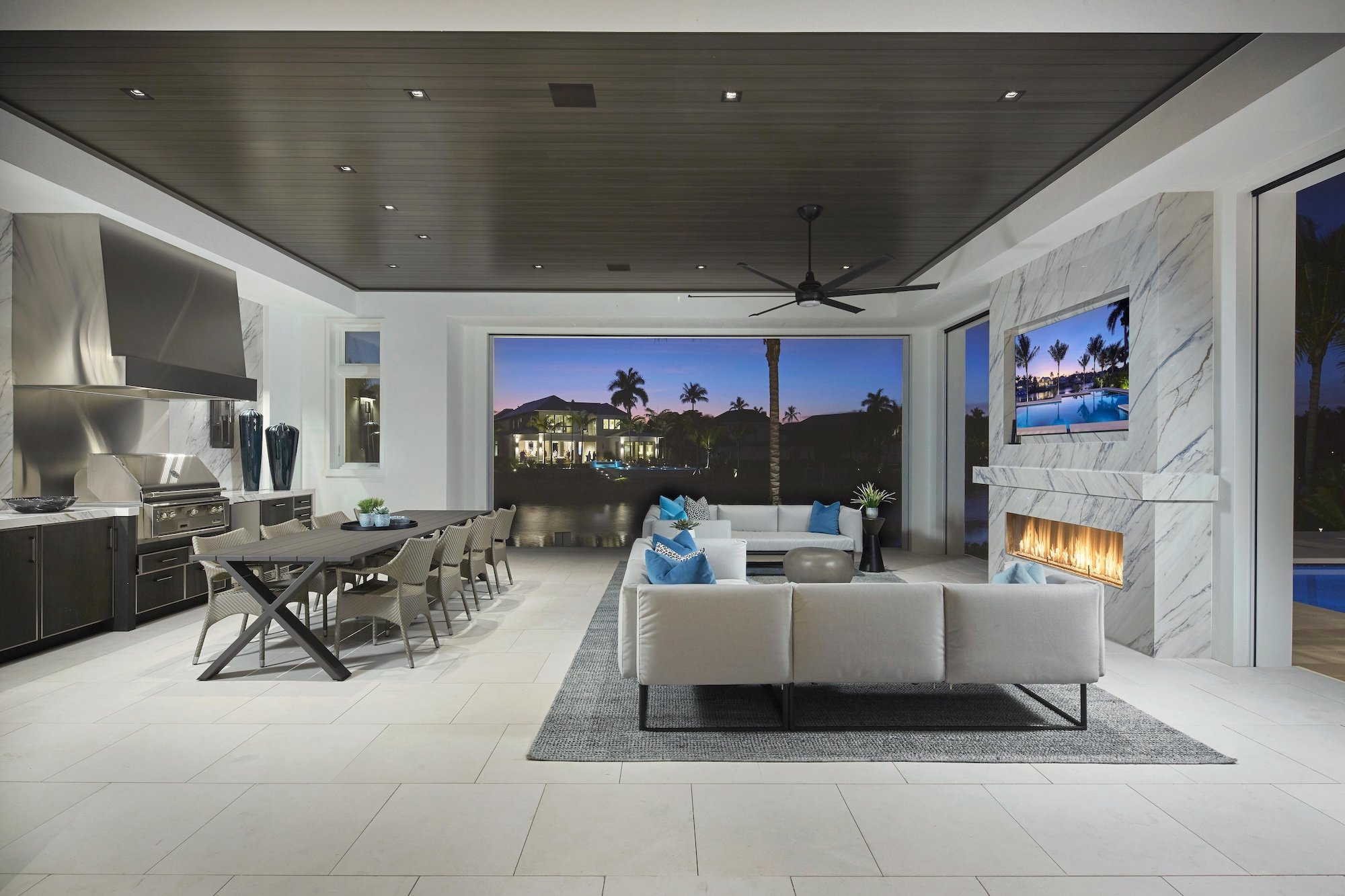 3220RumRow_OutdoorLiving_Dusk