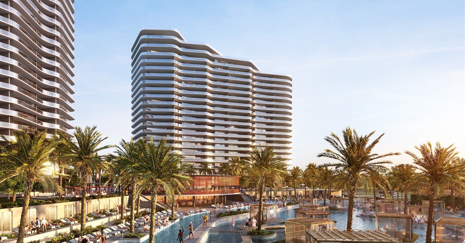 RCR Estero Bay Towers rendering_side view (1)