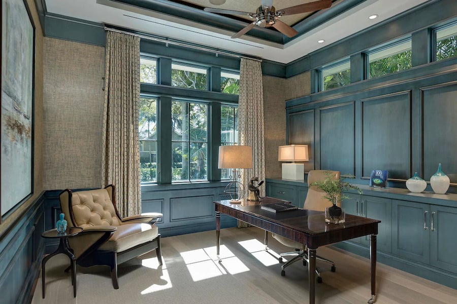 blue-walls-desk-florida-home-office-chair